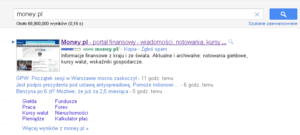 Stare linki witryny w Google