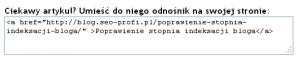 please-link-2-me Please Link to Me - wtyczka do WordPressa zachęcająca do podlinkowania wpisu na blogu