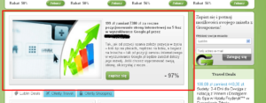 Zniżka 93% za pozycjonowanie na Grouponie