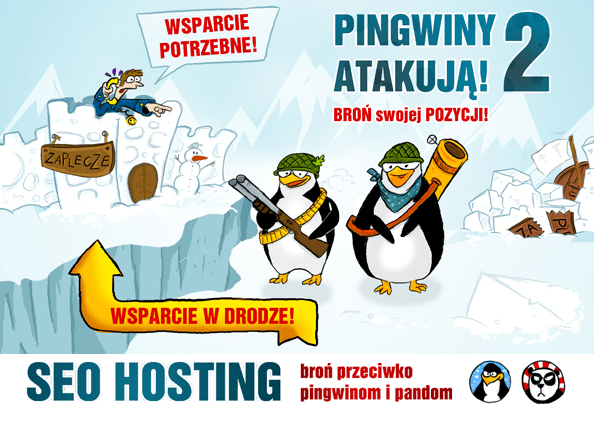 SEO hosting - broń przeciwko pingwinom i pandom