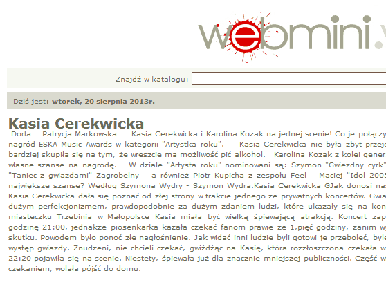 odmowa rr - webmini